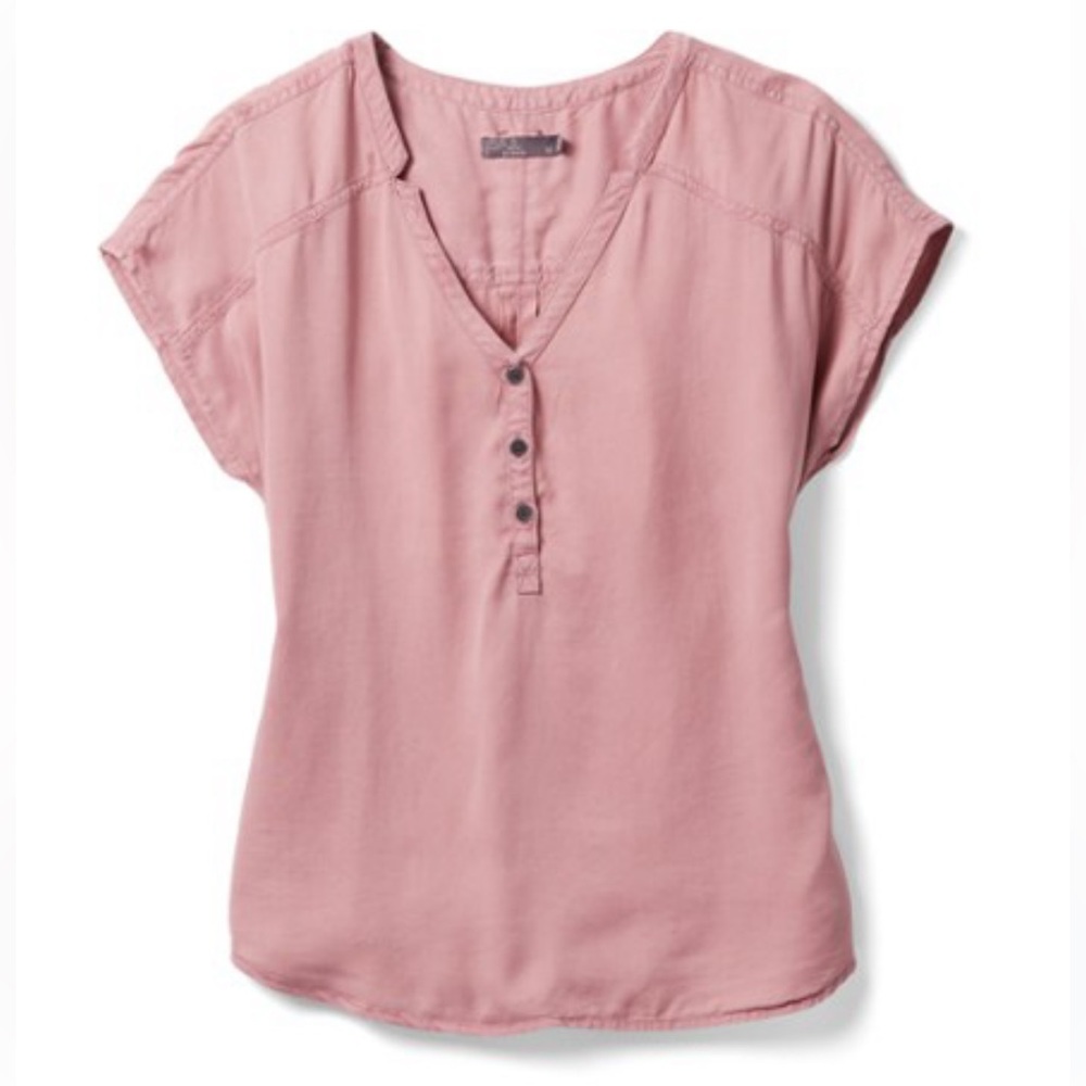 Prana top size medium mauve pink